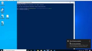 Turning Windows Defender Off/On Using PowerShell On Windows 10 Pro