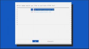 Let's Encrypt Certificate Installation