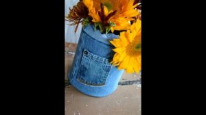 Repurpose old jeans