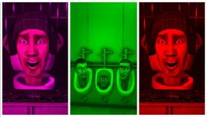 Pink Skibidi toilet VS Green Skibidi toilet VS Red Skibidi toilet | Coffin Dance Song (COVER)