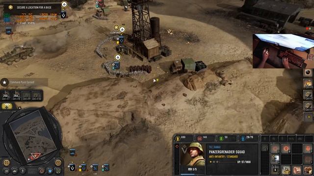 Company Of Heroes 3 Single player missions / AMD R9 5900X+RTX3090 1440p смотреть онлайн