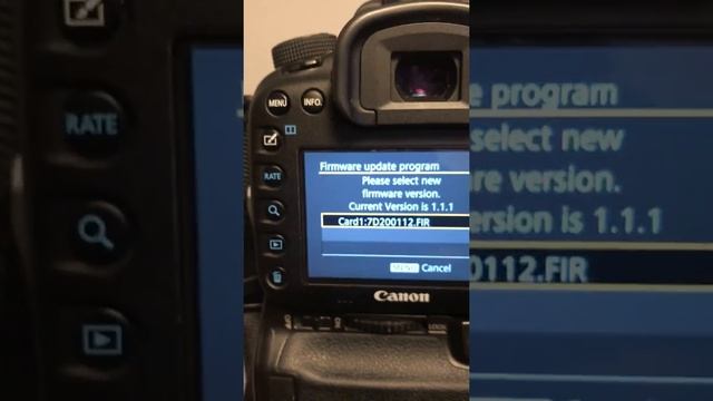 Canon 7d mk2 1.8 firmware update смотреть онлайн