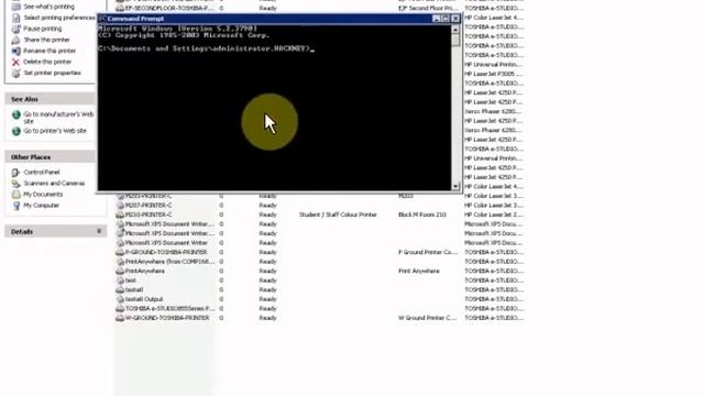 How do I check that a printer is connected to the network смотреть онлайн