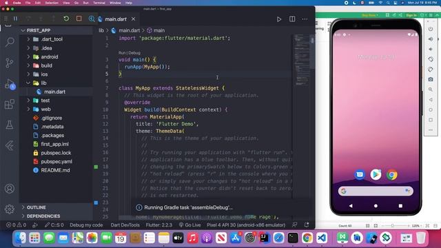 Flutter Tutorial for Beginners #2 File Structure & Widget Introduction