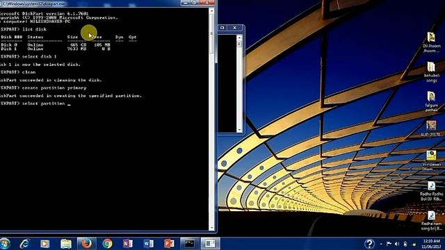 how make pendrive bootable using cmd to install a windows on computer/ laptop смотреть онлайн