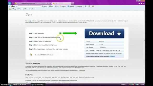 How to download and install 7-zip смотреть онлайн