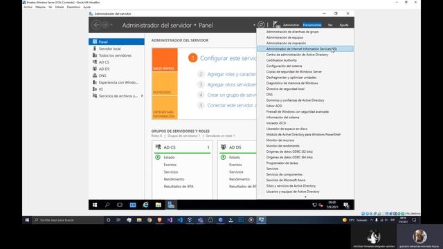 Instalación y configuración de un servidor Web y un servidor FTP Windows server 2016. смотреть онлайн