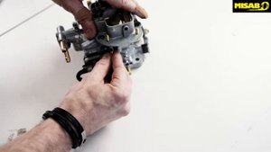 Weber 38 DGMS - Ombestyckning och inställning för SAAB V4