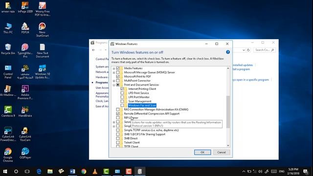 How To Turn Windows Features On Or Off In Windows 7, 8 And 10 | Tutorial
