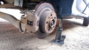 Замена колодок эспейс3