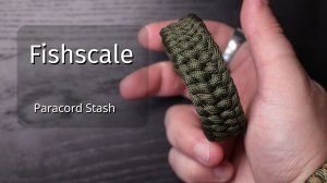 Узел "Чешуя" | Paracord Stash - Браслеты из паракорда