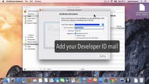 Create the Developer ID Certificate for the Mac App Store