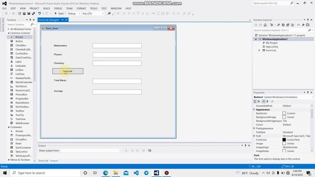 How to Create this visual basic windows form application using visual studio ( VB.NET Tutorial )