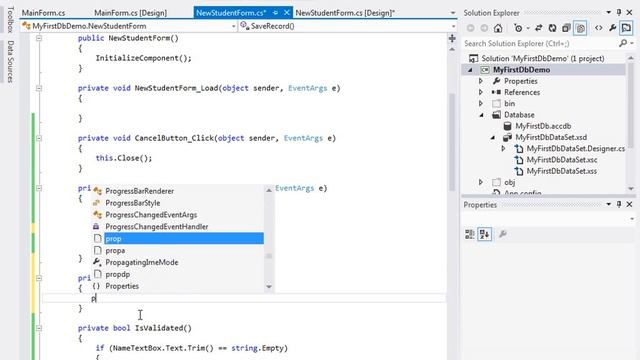C# Database Programming- Add New Record in MS Access  BY:Farooq Ahmed Programming Fun