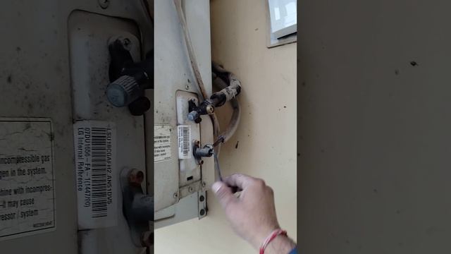 how to pump down air conditioner refrigerant / Split ac gas stor kaise karen / ac gas store kre смотреть онлайн