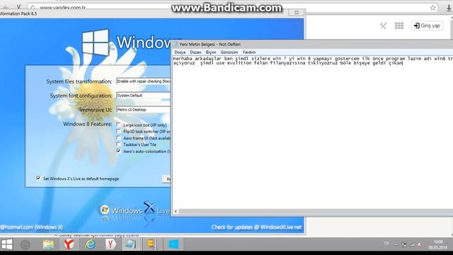 Windows7'i windows8 yapma Çok şaşıracaksınız!!! смотреть онлайн
