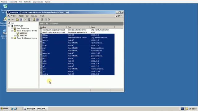 Windows 2003- Configuración DNS secundario смотреть онлайн