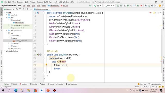 Bài 11.3: Intent - Implicit Intent (Intent không tường minh - ACTION_VIEW và ACTION_DIAL) смотреть онлайн