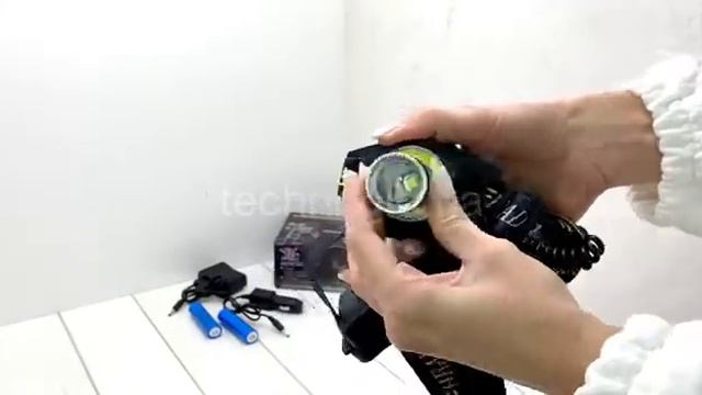 Налобный Фонарик Bailong BL-T907-T6 смотреть онлайн