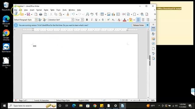 LibreOffice Download & Install - Free Software compared to Microsoft Office Suite