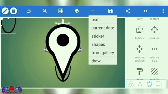 PP (Point Plane) Logo Design #22 | On PixelLab & Android - Tutorial 🔹 Qai.HH