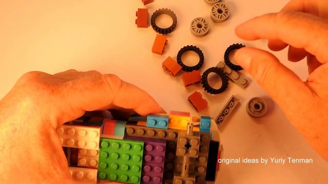 LEGO 10696 Fire Truck MOC 🚒 How to Build Lego Classic. Fire Department Truck. Save Money & Space.