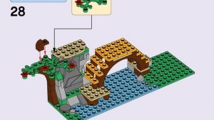 LEGO® Friends 41121 Спортивный лагерь: сплав по реке. Инструкция по сборке