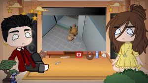 ~|Реакция родителей ребёнка в желтом на ,,Гоняюсь за лысым"|~[Гача клуб}~#реакция #ребенок