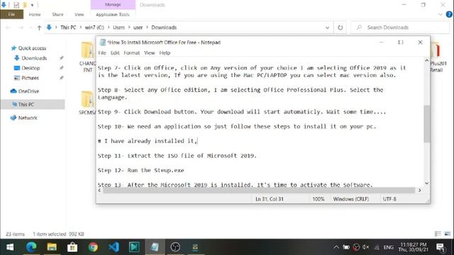 How to install Microsoft Office for free