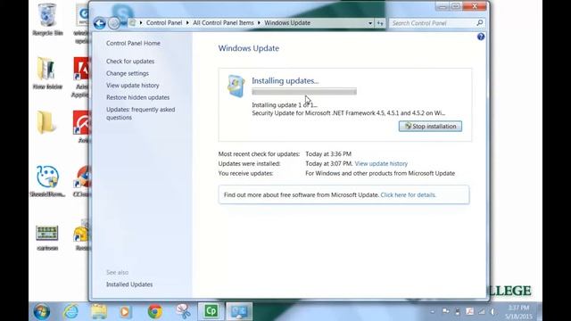Updates - Windows 7 & Vista смотреть онлайн