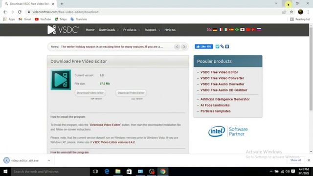How To Download And Install VSDC Free Video Editor On Windows 11/10/8/7 (2022) смотреть онлайн
