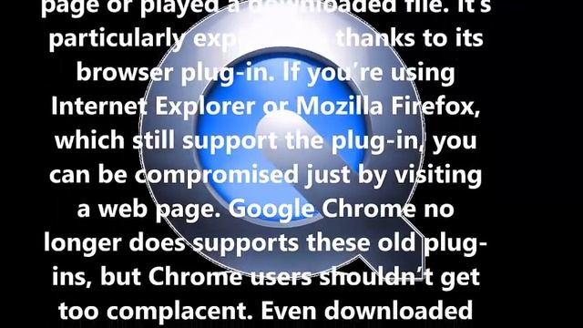You should Uninstall QuickTime for Windows & Stay Secure смотреть онлайн