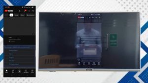 Smartphone's screen sharing with vision Coolita OS smart TV.