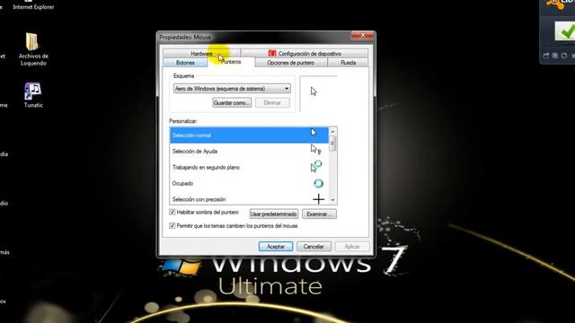 Como cambiar el cursor (puntero) sin programas windows 7, Vista y XP смотреть онлайн