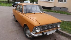 Москвич-412 (Moskvich-412 Izh orange).