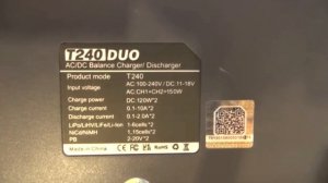 Мощная зарядка с сенсорным дисплеем HTRC T240, для любых типов аккумуляторов, разборка и доработка.