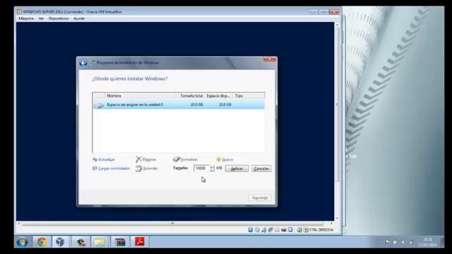 INSTALANDO WINDOWS SERVER 2012 CON VIRTUALBOX смотреть онлайн