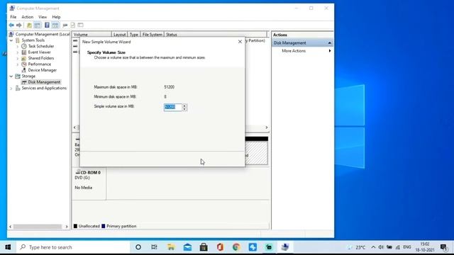 How to create partition on windows 10 | Create hard drive partiton смотреть онлайн