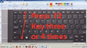 lenovo ideapad 100 Bios Setup / Boot Menu Key