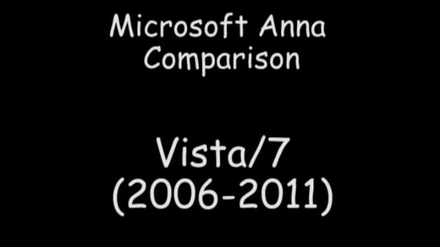 Microsoft Anna comparison - Windows 7 vs Windows Longhorn Pre-Reset Build 4093 (With Bonus Video) смотреть онлайн