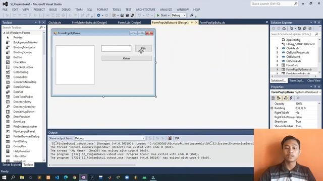 KKIT-45119 PRAKTIKUM P. VISUAL | FORM POP-UP смотреть онлайн