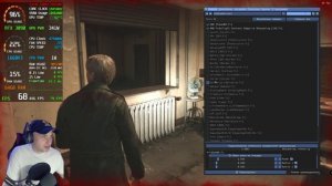 Test Silent Hill 2 Remake. RTX 3090 Xeon E5 1660V3 4900Mhz.