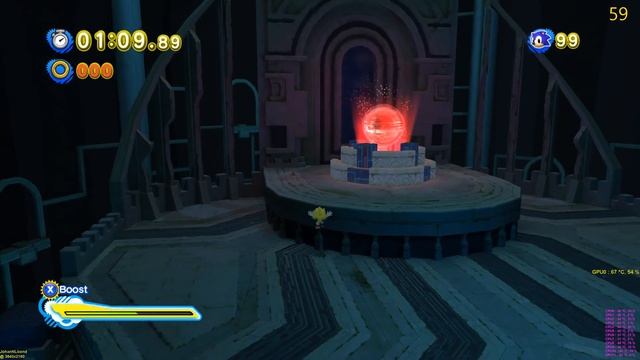 Sonic Generations Sky Sanctuary AMD RX 480 4K смотреть онлайн