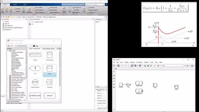 Design of the PID Controller in Simulink смотреть онлайн