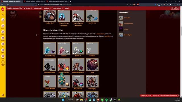 Vampire Survivors : วิธีปลดล็อคตัวละครทั้งหมดในมือถือ смотреть онлайн