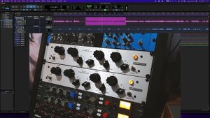 Klark Teknik EQP-KT + Alctron CP540 quick sound demo (Kick & Snare)