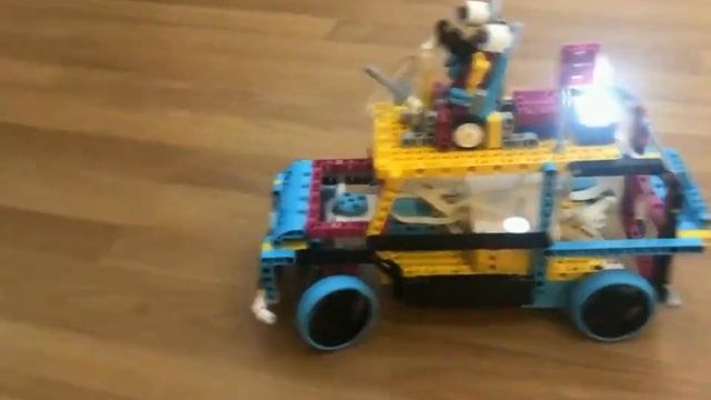 Lego Spike Prime Радиолокационная машина инструкция по сборке PDF смотреть онлайн