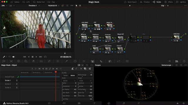 How To Use The Magic Mask In DaVinci Resolve Studio 18.5 смотреть онлайн