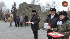 Награждение кадет   участников парада  в городе Герое Волгограде 2 февраля 2023 г.