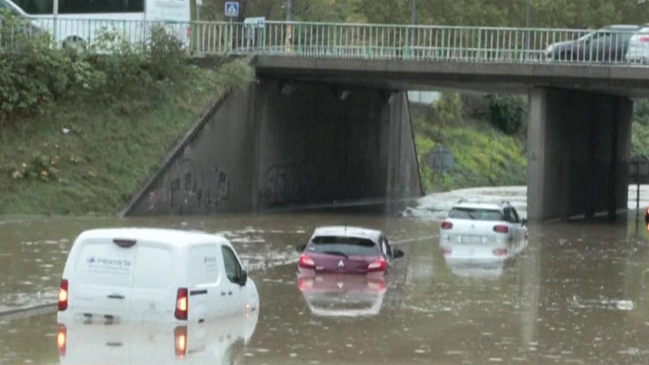 В Европе огромные территории под водой после потопа, вызванного мощными ливнями